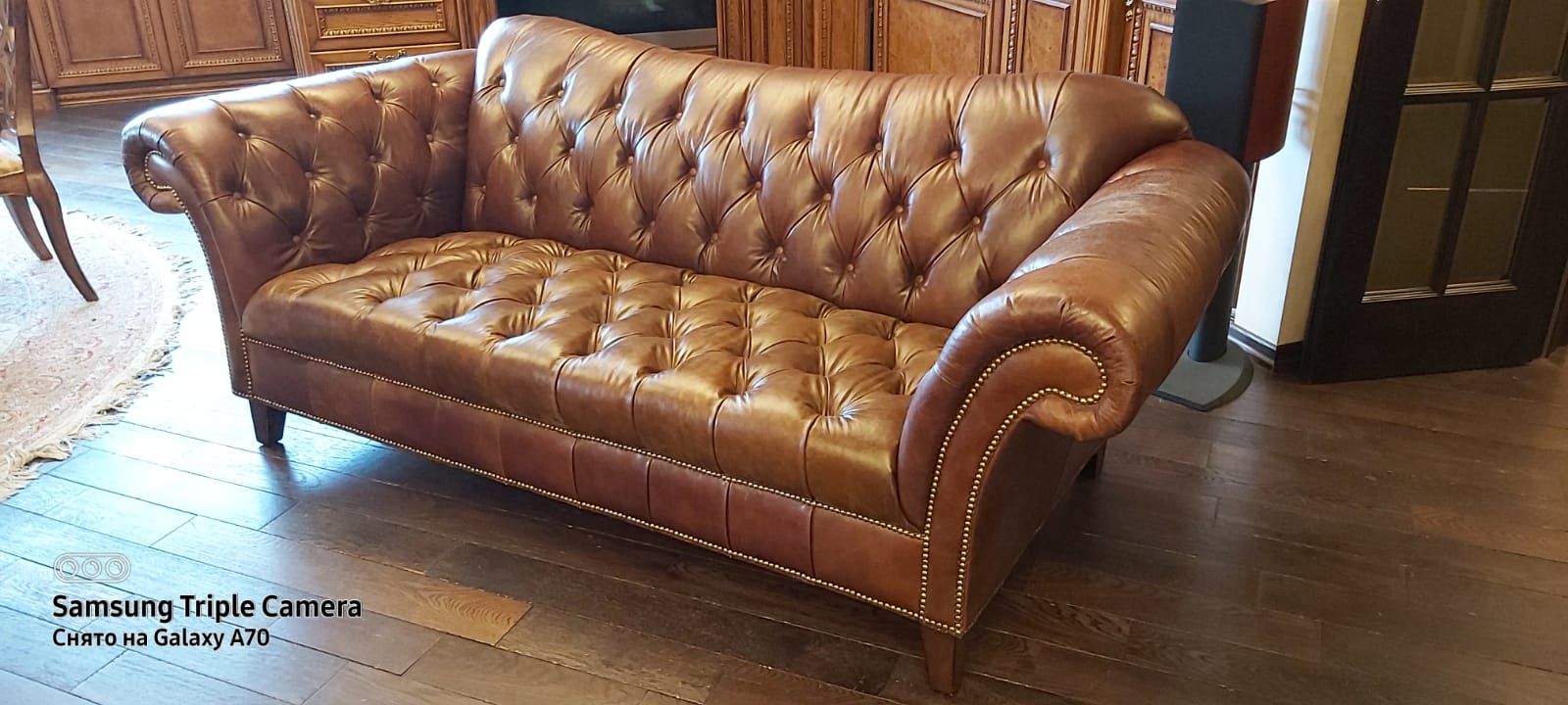 Перетяжка дивана. Кимры