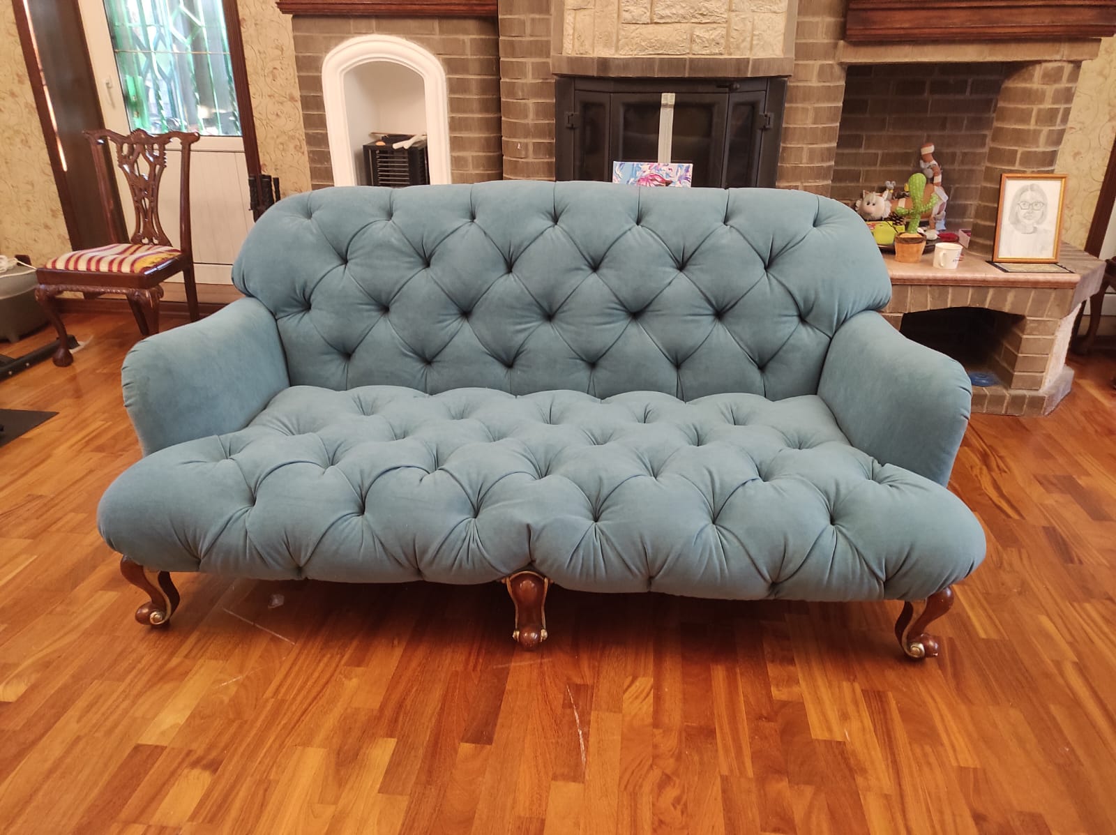 Обивка дивана. Кимры